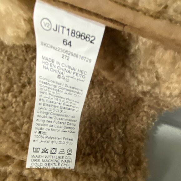 Super Cute! Shein Bae Faux  Leather Jacket size S - Picture 8 of 10